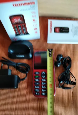 Teléfono Móvil Telefunken S420 Rojo