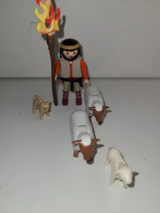 Lote 67. Pastor playmobil