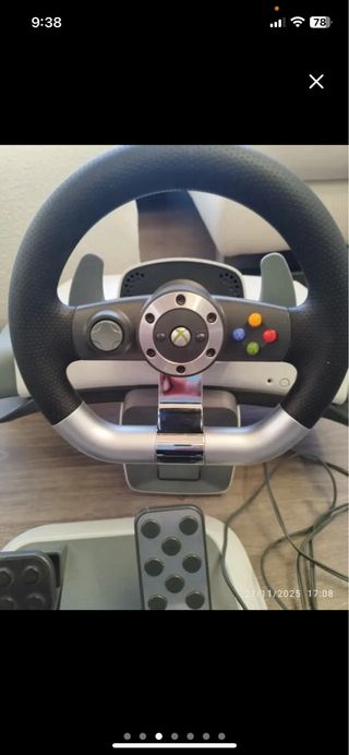 Volante y Pedales Xbox Microsoft