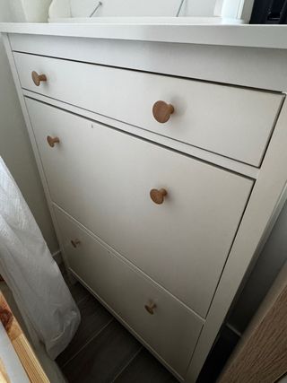 Zapatero Hemnes IKEA Blanco Madera