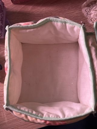 Scatolina in stoffa floreale