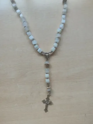 Rosario antiguo de cuentas