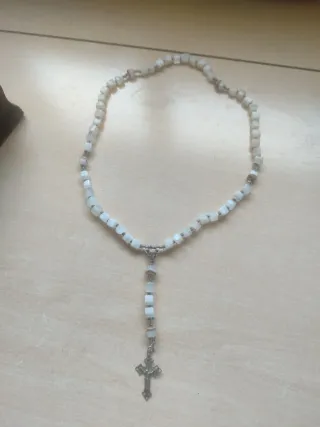 Rosario antiguo de cuentas