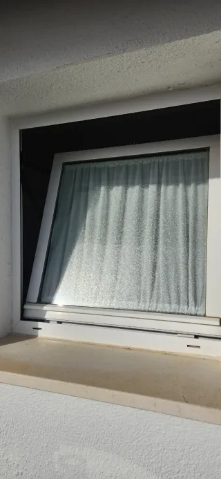 LOTE 2 ventanas y 1 puerta aluminio blanco