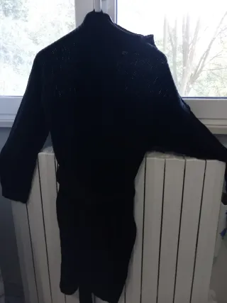 Vestito a coste nero