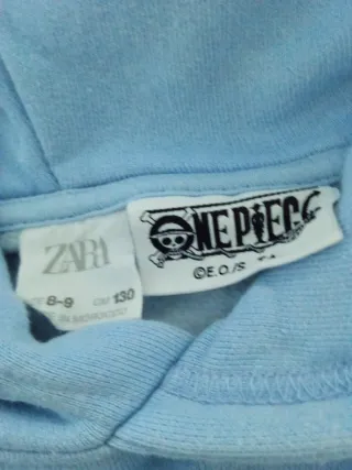 Sudadera One Piece Luffy Azul