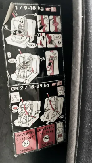 Silla de coche Oxygen