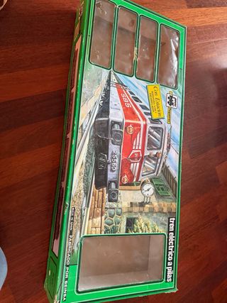 Tren eléctrico a pilas