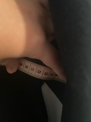 Abrigo lana negro talla XL nuevo con etiqueta