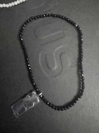 Pulsera Plata S925 Negra y Plateada