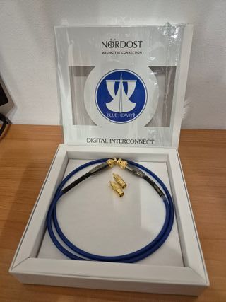 Cable Digital Nordost Blue Heaven BNC + adap RCA