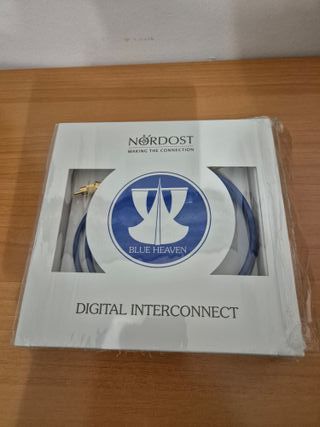 Cable Digital Nordost Blue Heaven BNC + adap RCA