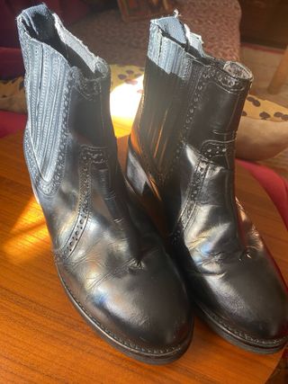 Botines Topshop Negros Talla 38