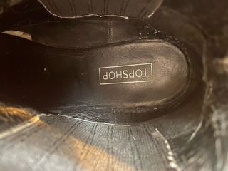 Botines Topshop Negros Talla 38