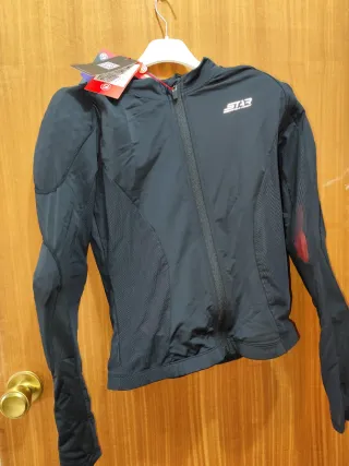 Chaqueta de moto STAR Negra