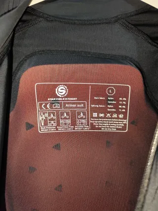 Chaqueta de moto STAR Negra