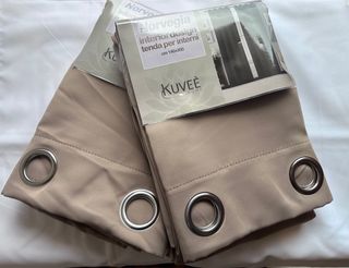 2 Tende Norvegia Super Oscurante 140x290 Beige