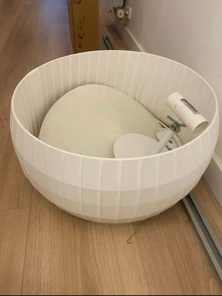 Lámpara de techo moderna blanca