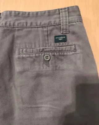 Pantaloni Dockers W34 L32 grigi