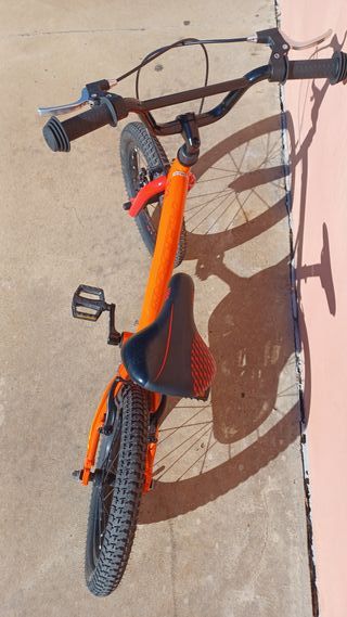 Bici infantil Monty 103 16 naranja