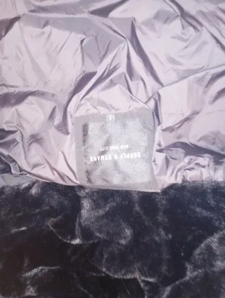 Chaquetón largo Supply & Demand negro