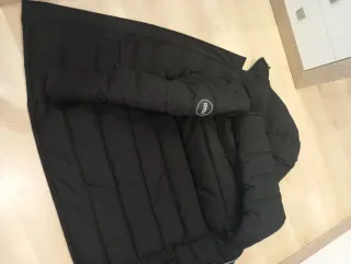 Chaquetón largo Supply & Demand negro