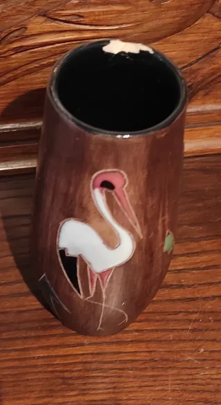 Juego de 6 vasos de cerámica