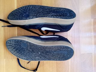 Zapatillas Nike SB Chron 2 Negras y Azules