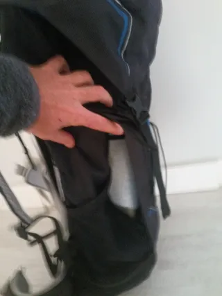 Mochila Trekking Lowe Alpine Pro Negra/Azul