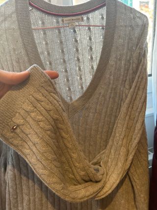 Jersey Tommy Hilfiger Gris Talla XL