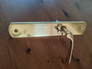 10 Manetas Doradas Puerta