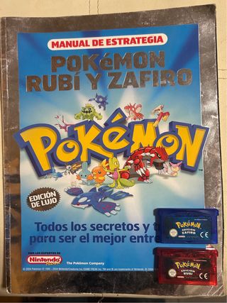 Manual Estrategia Pokémon Rubí y Zafiro GBA