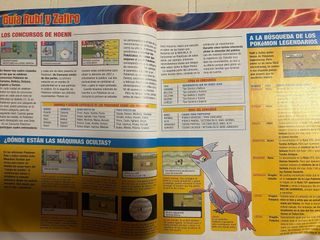 Manual Estrategia Pokémon Rubí y Zafiro GBA