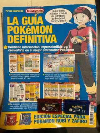 Manual Estrategia Pokémon Rubí y Zafiro GBA