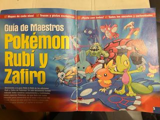 Manual Estrategia Pokémon Rubí y Zafiro GBA