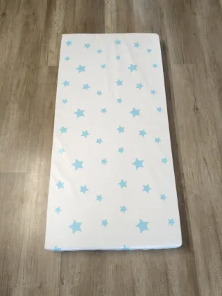 Colchón Cuna Viaje Estrellas Azules