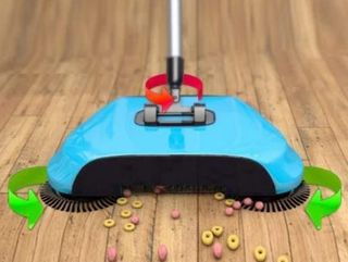 Spin & Clean Roller Escoba - Recogedor