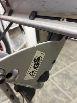 Portabicicletas de portón,para dos bicicletas