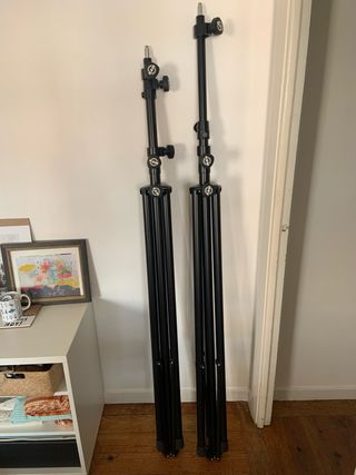 Supporti micro K&M estensibili 4,4m