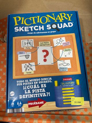 Juego Pictionary Sketch Squad