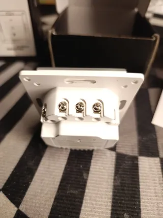 Interruptor de persiana eléctrica blanco