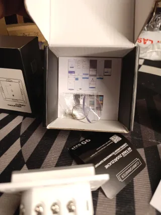 Interruptor de persiana eléctrica blanco