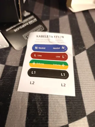 Interruptor de persiana eléctrica blanco