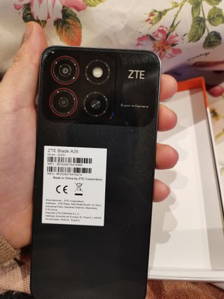 Móvil Nuevo ZTE Blade A35 Negro