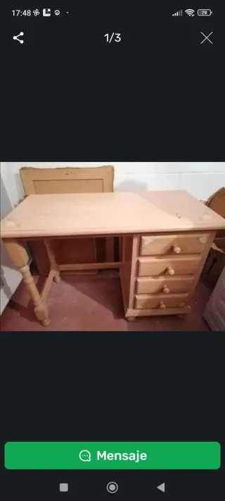 Muebles dormitorio juvenil madera