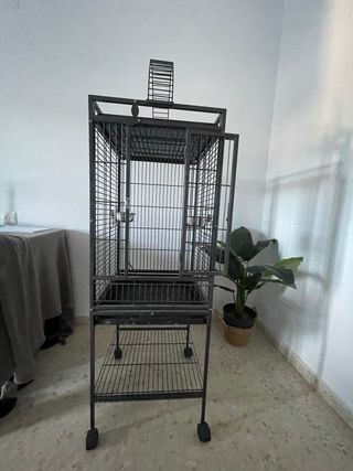 Jaula grande para loro
