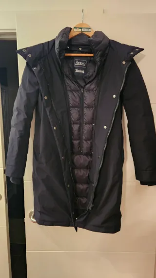 Abrigo Parka Herno Laminar Negro