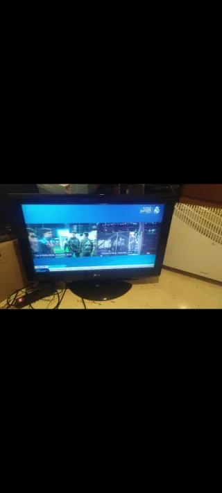 Televisión LG Negra