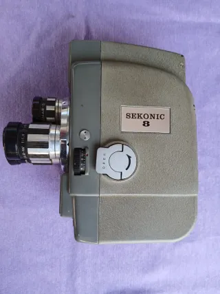 Cámara de cine Sekonic 8mm antigua