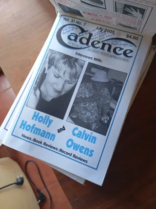 Revista cadence.jazz free jazz